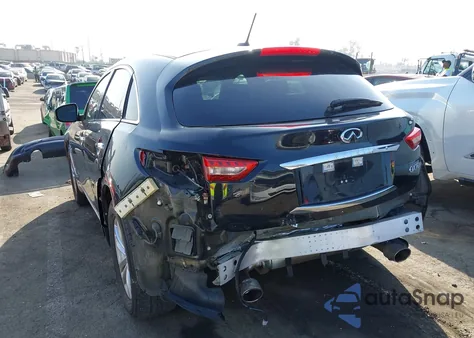 2015 Infiniti Qx70 из США, поврежденный, VIN JN8CS1MUXFM381615